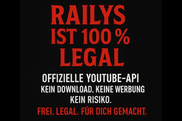 RAILYS – 100 % LEGAL | METAL · ROCK · FOLK