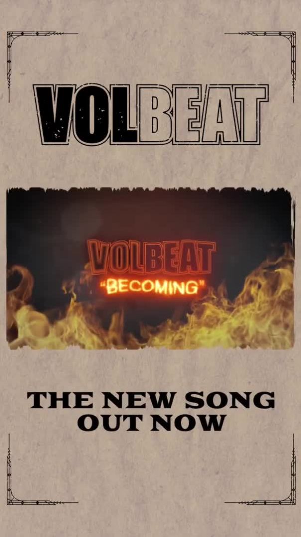 Volbeat - Becoming ( #shorts )