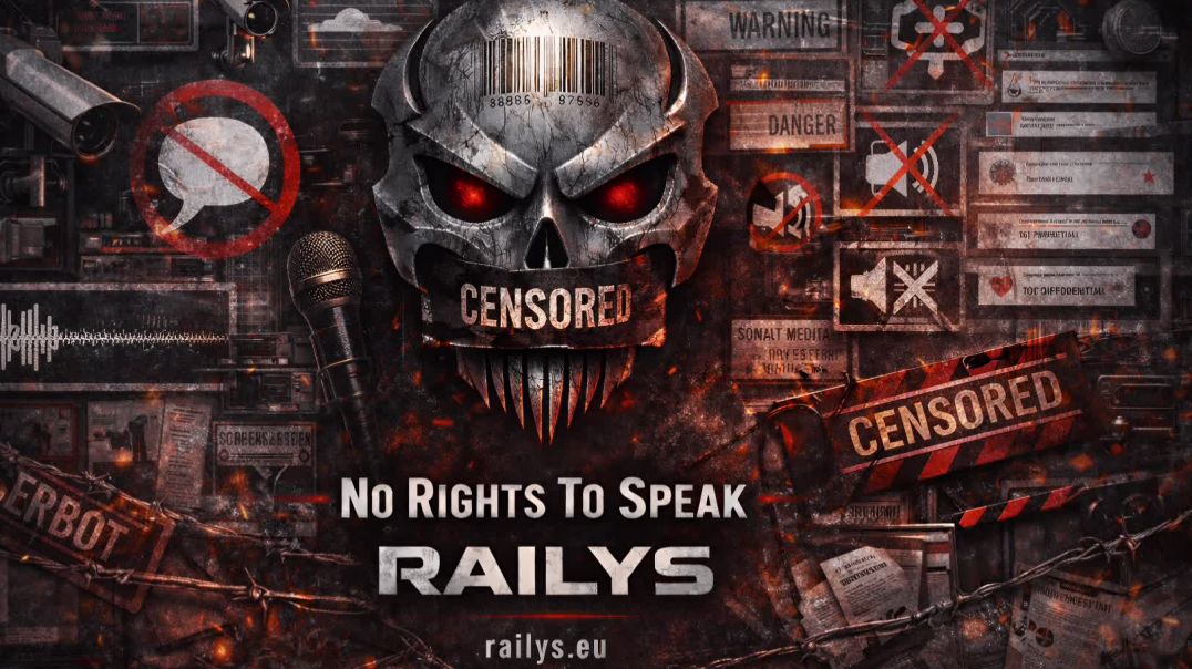 ⁣Railys – No Rights To Speak (Industrial Nu-Metal)
