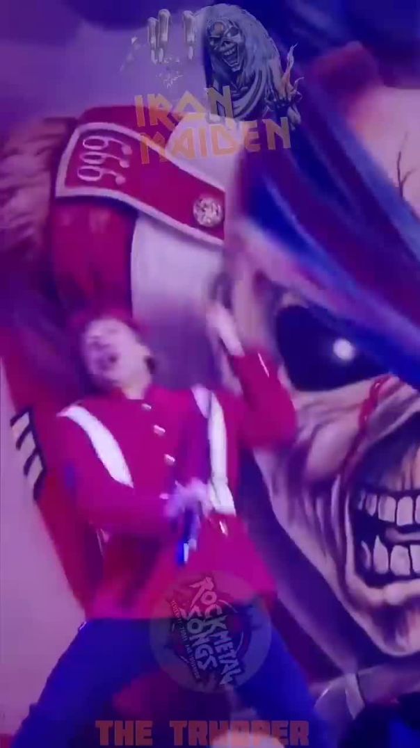 ⚡ Iron Maiden - The Trooper 🥁🤘_720p